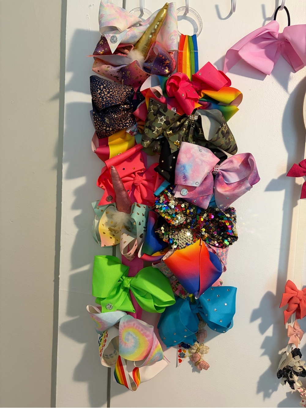 Lot of JoJo m Kids Hair Bow Bundle – Bright Rainbow & Pastel Styles